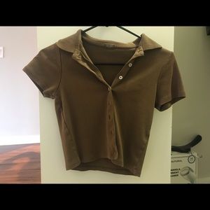 Brandy Melville brown top